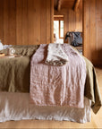 natural linen valance