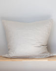Natural Linen European Pillowcases - Pair