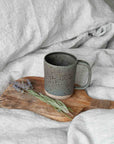 Pinstripe 100% Pure French Flax Linen Duvet Cover