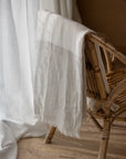 Dune linen throw