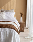 Dune linen throw