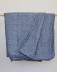 denim linen quilt