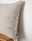 stone linen cushion cover