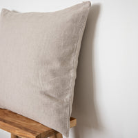stone linen cushion cover