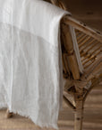 Dune linen throw