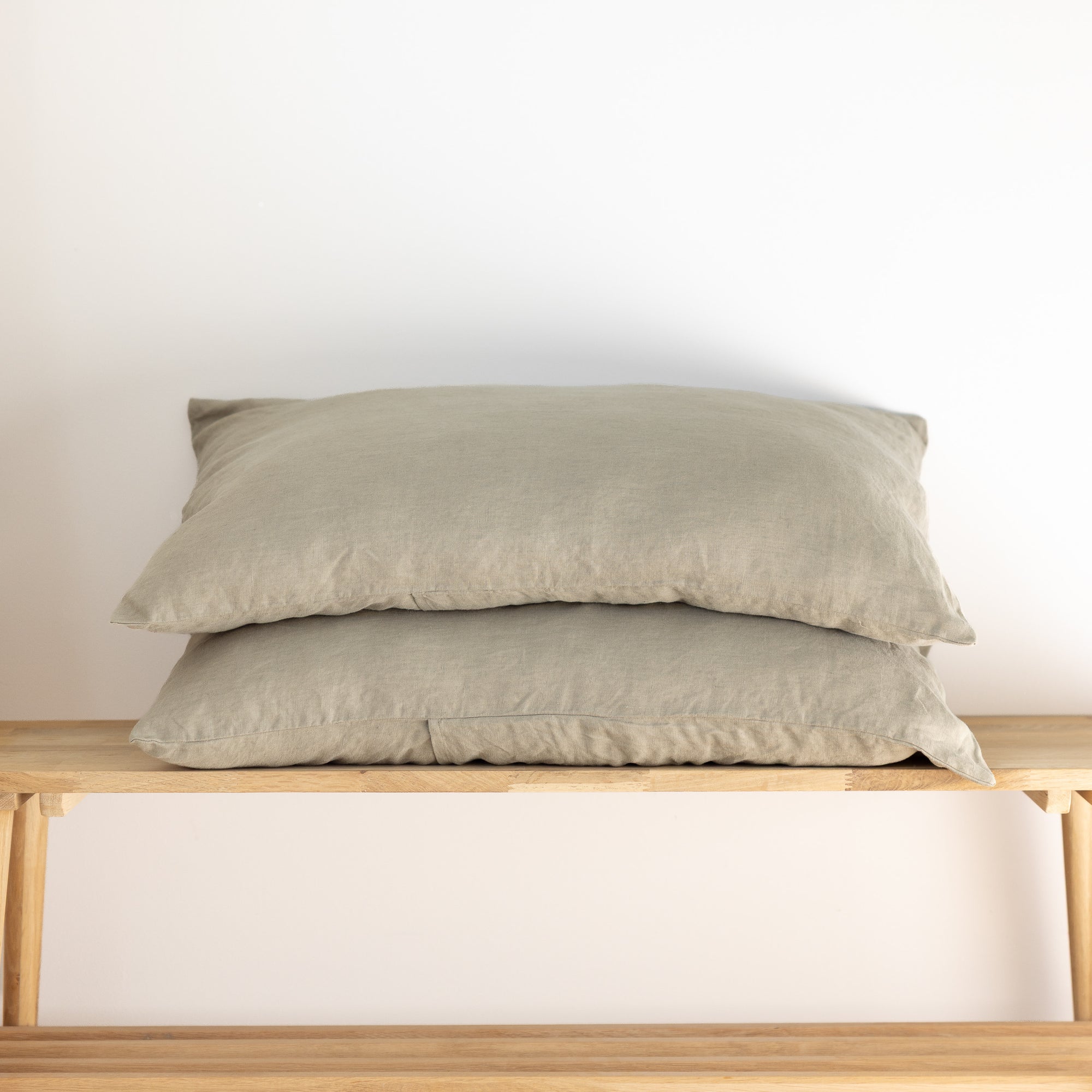 Tess linen pillowcases. 