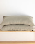 Tess linen pillowcases. 