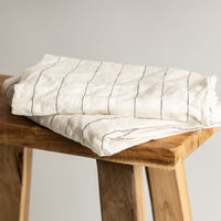 Wide Stripe Linen Pillowcases - Pair