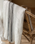 Tide linen throw