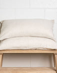 Natural Linen 100% Pure French Flax Linen Pillowcase