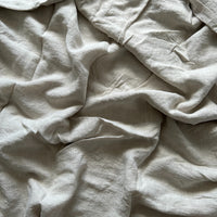 Natural Linen Flat Sheet